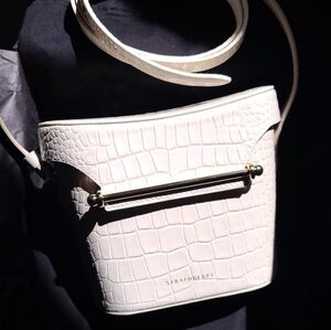 Strathberry NEW Safari Bucket East West Crossbody Bag - Rare
